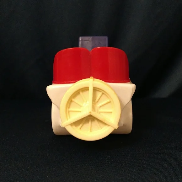 Vintage 1970's Avon Thomas Flyer 1908 Oland After Shave White Glass Bottle Decor - Picture 2 of 4